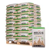 Prix de gros bon marché en usine Plus-A1 6mm/8mm granulés de bois de pin et de hêtre en sacs de 15kg
