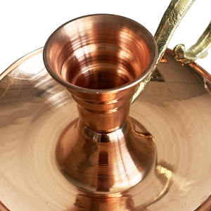 Shark Anatolia Handmade Copper <b>Candle</b> <b>Stick</b> Holder Home Decoration Christmas Romantic Look 10 cm - Product Image 6