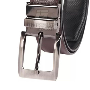 Cinturón de Cuero Vacuno de Primera Calidad para Hombre, Hecho en Pakistán, con Logotipo Personalizado - Product Image 6