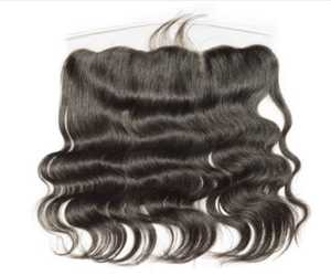 Peluca frontal de encaje 13x4 con encaje HD, extensión de cabello Remy indio, peluca frontal de encaje de cabello humano de color natural - Product Image 1