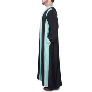 Nuevo Diseño de Kurta para Hombre, Servicio OEM, MOQ Bajo, Calidad Superior, Diseños Multicolores, Thobe Árabe, Jubba, Envío en Línea - Product Image 2