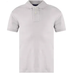 Ricamo Logo pianura Golf Blank T Shirt Mens Polo personalizzato ricamato Patch Logo Streetwear Polo Shirt