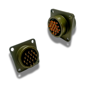 Connecteurs série MIL-DTL-26482 1 MS3112E 14-18SX Cuivre IP67 Étanche 12V Femelle 7.5A Prise de montage MS3110 MS3112 - Product Image 1