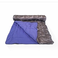 Manta de Raschel para 2 Personas, Impermeable, Relleno de Lana de Oveja Mongola, Acolchada Militar, Plegable para las Cuatro Estaciones, Ideal para Viajes y Campamentos al Aire Libre