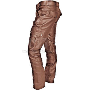 Pantalones de Cuero para Hombre de Último Diseño y Alta Calidad, Diseña Tu Propio Logotipo, Pantalones de Cuero para Hombre al por Mayor - Product Image 4