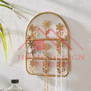 Présentoir en métal avec finition or, tournesol, bijoux artificiels - Product Image 6