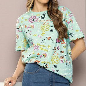 Camiseta Deportiva de Compresión para Mujer, Diseño Moderno, Ecológica, de Secado Rápido, Cómoda, de Alta Calidad, Sublimada - Product Image 1