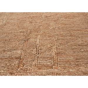 พรมปูพื้นทำมือจากปอกระเจาและป่านลายเรขาคณิตสีแดงและสีส้ม สำหรับใช้ในบ้าน ห้องนั่งเล่น ห้องนอน-PKJT-97 - Product Image 3