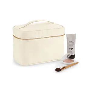 Canvas <b>Toiletry</b> Bag Vanity Case - Product Image 2