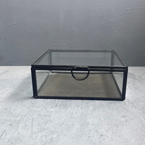 Jewellery <b>box</b> organizer <b>storage</b> <b>box</b> with <b>black</b> finish - Product Image 4