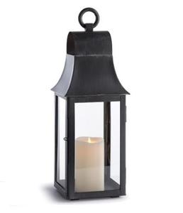 Vantage Premium Style Metal & Cylindrical <b>Glass</b> Combination Candle Lantern New Design and Color Home and Christmas Decoration - Product Image 3