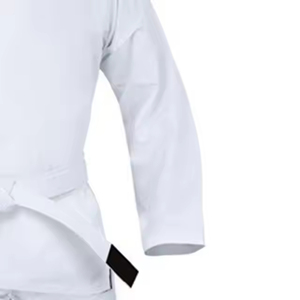 Costume de karaté en coton blanc personnalisé pour hommes uniforme d'arts martiaux OEM fabricant de gros de gi d'entraînement de haute qualité - Product Image 5