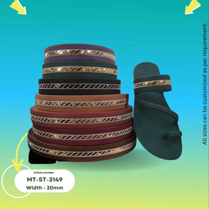 Correa elástica ajustable para parte superior de zapatos para mujer, ajuste perfecto y estilo para Sandalias de tacón plano, calzado de uso diario de la India - Product Image 1