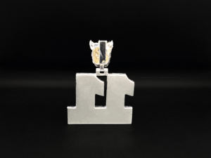 Pendentif personnalisé en alliage chrétien avec diamants CZ glacés - Product Image 4