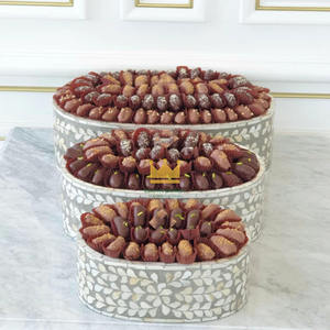 Base para Pastel Decorativa Ecológica para Ramadán, Diseño Ovalado, Elegante, Hecha a Mano, para Fiestas, Apta para Lavavajillas y Microondas - Product Image 6