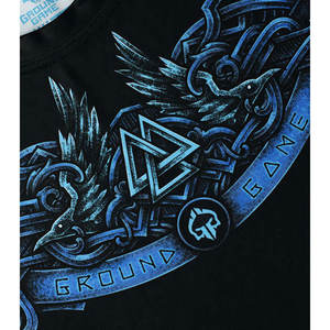 Venta al por mayor de manga corta de compresión Fitness Gym Camisas personalizadas sublimadas Bjj Rashguard Camisas para hombre Mma Rash Guard - Product Image 5