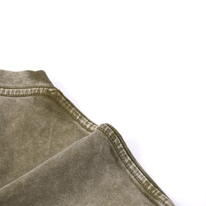 เสื้อยืดผ้าฝ้ายฟอกสีกรดแบบวินเทจเสื้อยืดลำลองสตรีทแวร์สำหรับทุกเพศฤดูร้อน - Product Image 4