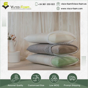 Calidad superlativa, precio asequible, ligero, apto para viajes, poliéster/algodón, relleno de espuma viscoelástica de lujo, almohada natural - Product Image 6
