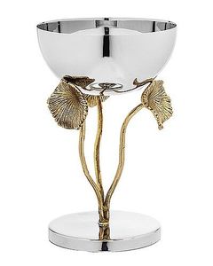 Cuenco de chocolate de metal grabado decorativo con diseño real para regalos lujosos y configuración festiva del hogar - Product Image 3