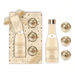 Set Regalo da Bagno di Lusso in Oro, Essenziali per la Cura della Pelle da Viaggio - Product Image 2