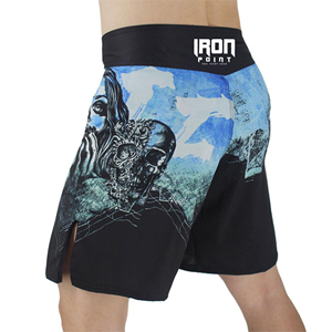 กางเกงมวยผ้าฝ้ายพรีเมี่ยมขาสั้นปรับแต่งได้ชุดฝึก MMA แบบยืดหยุ่นปรับแต่งได้สำหรับผู้ใหญ่อุปกรณ์ศิลปะการต่อสู้แบบปรับแต่งได้ - Product Image 5