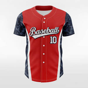 Camiseta de Béisbol 100% Poliéster de Secado Rápido, Antibacteriana y con Protección UV, con Logotipo y Nombre del Equipo Personalizados, Hecha en Pakistán - Product Image 1