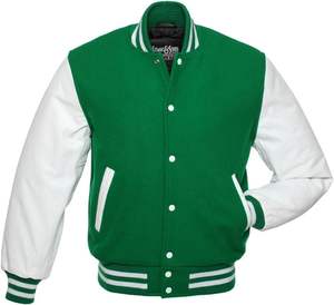 Veste baseball universitaire en coton mélangé unisexe pour homme Vestes Letterman de haute qualité imprimées avec logo personnalisé Caractéristique chauffante de style décontracté - Product Image 6