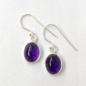 Classic Religious Drop <b>Earrings</b> with Amethyst 2.0 Grams Featuring Quartz Pearl Diamond <b>Opal</b> Pendant or Hoop Styles - Product Image 1