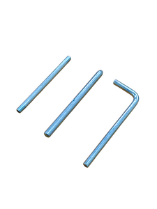 Tiges de support en acier inoxydable usinées sur mesure OEM tournées CNC pour l'assemblage mécanique et le brochage de type luminaires industriels - Product Image 6