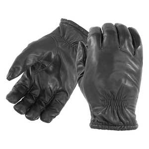 Guantes de Cuero Resistentes a Cortes con Forro 100% Fibra Spectra, Guantes de Trabajo de Piel de Vacuno Anilina con Muñequera Extendida 786Q.Com-DFS2000 - Product Image 1