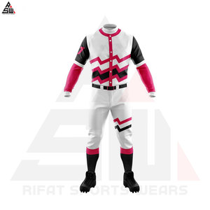 Fournisseur d'usine en gros – Nouveaux uniformes de baseball pour hommes imprimés par transfert thermique, haute qualité, sur mesure, séchage rapide, respirants - Product Image 5