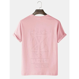 T-shirt pour homme 2023, prix de gros direct usine, coton/fibre de bambou tricoté, respirant, séchage rapide, par YAHZESH INDUSTRY - Product Image 2