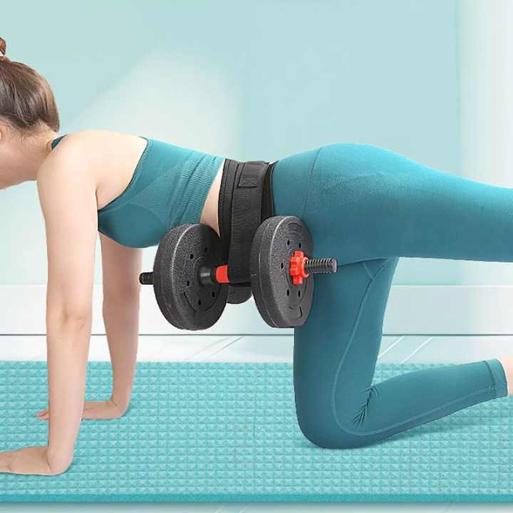 Exercise Hip Thrust Belt Soft Comfortable Adjustable Length Weight Lifting Heavy Lifting Custom Nylon Waist Belt For Unisex