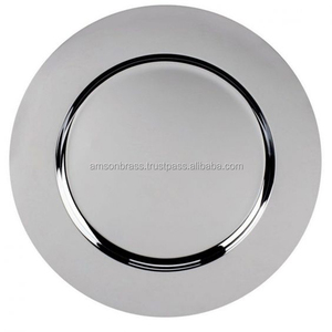 Plato redondo de hierro de la mejor calidad, platos de cocina para restaurante, vajilla de boda, artesanía a granel personalizada - Product Image 6