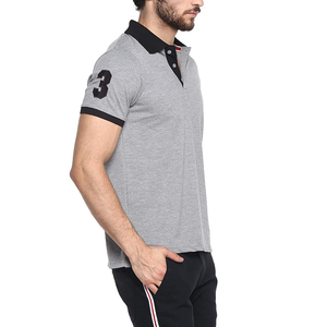 Haute qualité nouvelle mode hommes 100% coton été respirant séchage rapide polo à manches courtes - Product Image 3