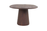 Ensembles de Tables et Chaises de Luxe pour Cuisine et Restaurant, Meubles de Salle à Manger, Table à Manger Ovale en Bois pour 6 Personnes