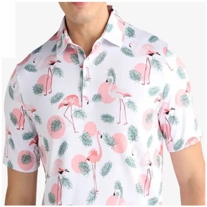 Camisetas de polo para hombre, camisetas de talla grande con logotipo de polo de golf, camisetas bordadas personalizadas de fábrica, poliéster de alta calidad en blanco - Product Image 5