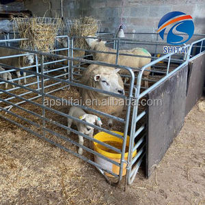 Valla de ganado portátil de alta calidad, panel de valla de cabra de Corral soldado antioxidante, obstáculo de ovejas galvanizado de alto zinc <span class=keywords><strong>para</strong></span> granja de ovejas - Product Image 4