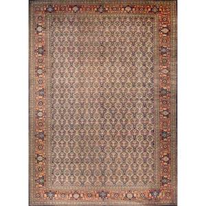 Tapis en laine noué à la main Aalam beige-brun Pae-4312, motif médaillon rectangulaire, idéal pour la maison, le salon, le couloir, l'entrée, les adolescents - Product Image 1