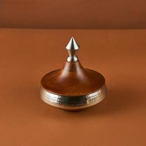 ชามใส่อาหารอาหรับแบบใช้แล้วทิ้งทนทานสำหรับใช้ในบ้านเสิร์ฟสีทอง - Product Image 5