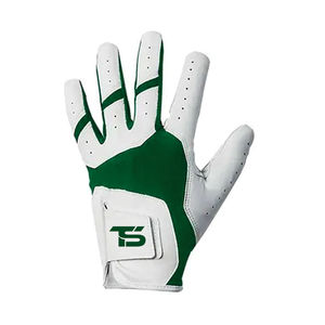 Gants de golf pour hommes avec logo personnalisé en cuir Cabretta respirant et design antidérapant doux prix de vente entier - Product Image 4