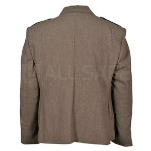 แจ็กเก็ต Argyle Kilt สำหรับผู้ชายเสื้อโค้ทเสื้อกั๊กสวมใส่สบายระดับพรีเมียมพร้อมให้บริการทุกขนาด - Product Image 2