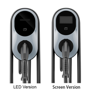 Station de recharge intelligente pour véhicules électriques contrôlée par application, 7KW/11KW/22KW, murale, Wifi, IP65, écran LCD 4,3'', chargeur domestique, courant réglable, nouveau - Product Image 2