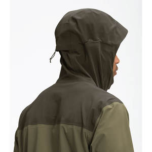 Veste coupe-vent unie personnalisable avec fermeture éclair, à capuche et poches pour homme - Product Image 6