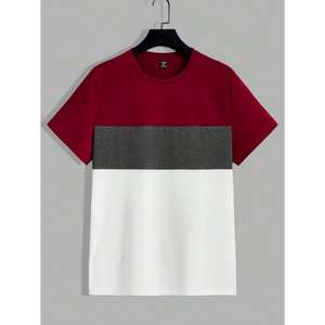 Camiseta de media manga con estampado único de aspecto estándar para hombre, colección de tela muy cómoda de la India, Camiseta de algodón de alta venta - Product Image 2