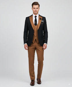 Men's Classic Fit <strong>3</strong>-Piece Dress Suits Tuxedo Blazer for Wedding Business Dinner &amp; <strong>Prom</strong> - Product Image 4