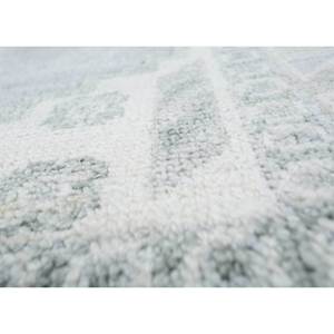 Alfombra de Lana Anudada a Mano Azul Savana con Patrón de Medallón para Sala de Estar, Alfombra Rectangular de 9x12 para Decoración de Pasillo, para Uso Doméstico-PKWL-986 - Product Image 3