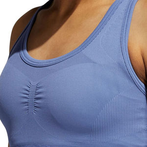 Soutien-gorge de sport pour femmes à maintien élevé et antibactérien, logo personnalisé, tissu en coton et polyester, tailles personnalisables, vente chaude - Product Image 4
