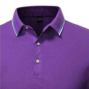 Vente en gros de t-shirt polo à manches courtes pour hommes t-shirt polo pour jeunes top des ventes pakistanaises t-shirt polo en tissu confortable - Product Image 4