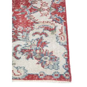 Alfombra de Lana Anudada a Mano de Gran Tamaño, Diseño de Medallón Rojo y Naranja, para Sala de Estar, Pasillo Rectangular, Modelo Pae-2916 - Product Image 4